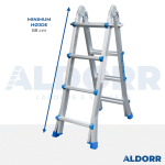 4x4 ALDORR Home - Multi-stiger - 3,40 Meter