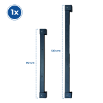 Stabilisatorstang 120 cm i stedet for 90 cm Teleskopstige Prof