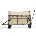 Boldervogn – XXL – Sammenklappelig – 600L - Beige