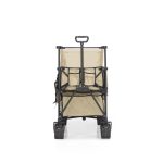 Boldervogn – XXL – Sammenklappelig – 600L - Beige