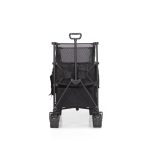 Boldervogn – XXL – Sammenklappelig – 600L - Sort