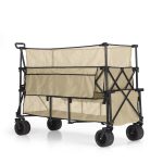 Boldervogn – XXL – Sammenklappelig – 600L - Beige