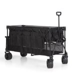 Boldervogn – XXL – Sammenklappelig – 600L - Sort