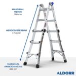 Multistige 4x3 trin 3,30 meter – ALDORR Professional