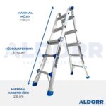 4×3 ALDORR Home – Multistige – 3,00 Meter 