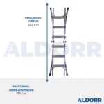 4×3 ALDORR Home – Multistige – 3,00 Meter 