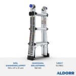 Multistige 4x3 trin 3,30 meter – ALDORR Professional