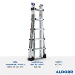 Multistige 4x5 trin 5,70 meter – ALDORR Professional