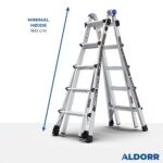 Multistige 4x5 trin 5,70 meter – ALDORR Professional