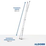Multistige 4x6 trin 6,90 meter – ALDORR Professional