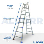 4×5 ALDORR Home – Multistige – 5,20 Meter 