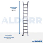 4×5 ALDORR Home – Multistige – 5,20 Meter 